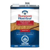 Thompson's WaterSeal THCP93401-16 Wood Sealer, Solid, Liquid, Harvest Gold, 1 gal, Can
